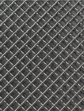 Crimped mesh 1X.665 18 X 18 SS3163 DIAMONDSTAINLESS STEELmesh cut to size 1