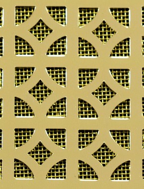 Ockley Gold anodised 2 X 1m with brass backing mesh 0