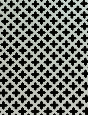 Fancy Cross Silver anodised 2 X 1m with no backing mesh cut to size 1