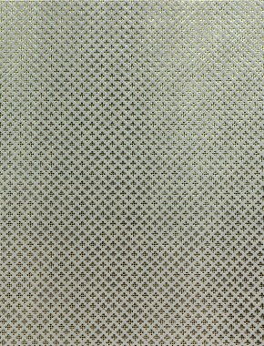 Fancy club stainless 2 X 1m with brass backing mesh 1