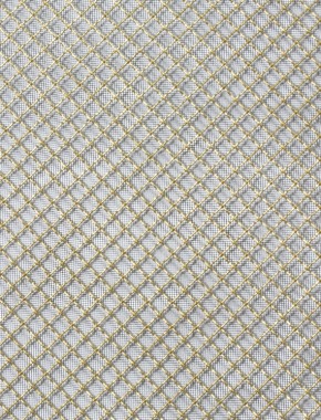 Crimped mesh 1X.665 10X10 BRASS1.5 DIAMONDBLACKmesh 1
