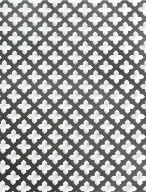 Fancy Cross pewter 2 X 1m with no backing mesh 1