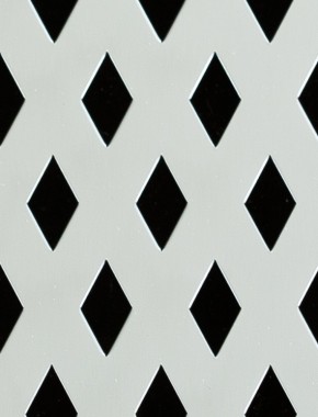 Small Diamond Silver anodised 2 X 1m with no backing mesh cut to size 0