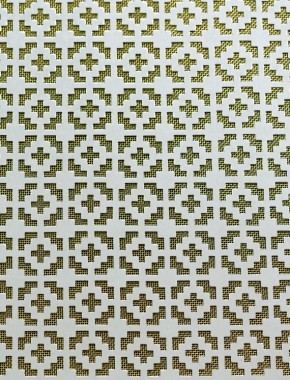 Iden Silver anodised 2 X 1m with brass backing mesh cut to size 1