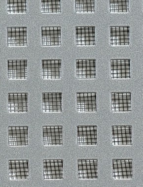 Chartham pewter 1X.665m with black backing mesh 0