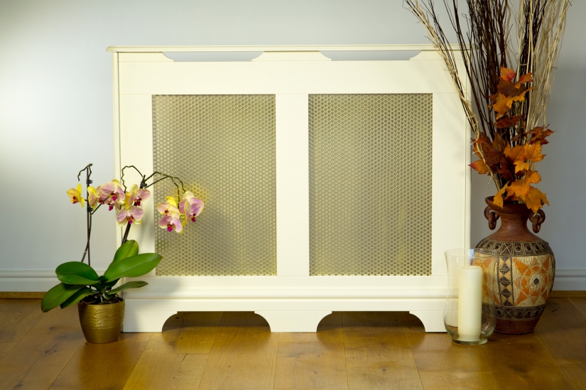 Honeycomb Gold anodised 2 X 1m with brass backing mesh 3