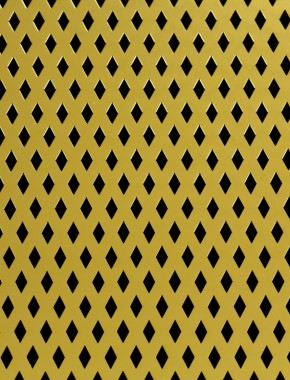 Small Diamond Gold anodised 2 X 1m with no backing mesh 1