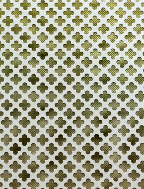 Large Club Silver anodised 2 X 1m with brass backing mesh 1