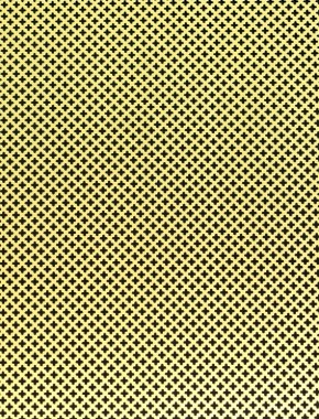 Fancy club brass 1X.665m with no backing mesh 1