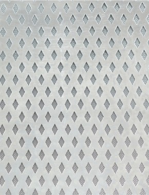 Small Diamond stainless 2 X 1m with stainless backing mesh 1