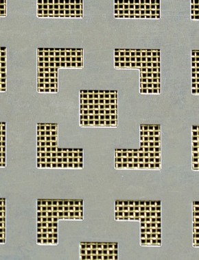 Dymchurch stainless 2 X 1m with brass backing mesh 0