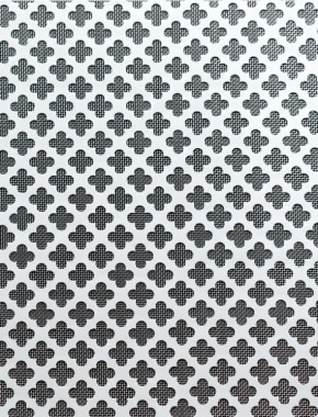 Large Club Silver anodised 2 X 1m with stainless backing mesh 1