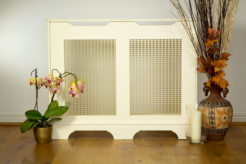 Slot & Diamond Gold anodised 2 X 1m with no backing mesh 3