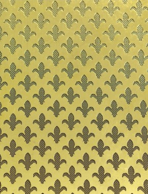 Fleur De Lys brass 2 X 1m with brass backing mesh cut to size 1