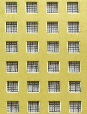 Chartham brass 2 X 1m with black backing mesh cut to size 0
