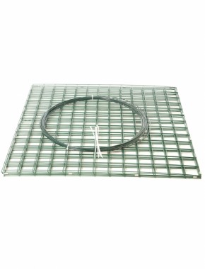 gabion basket Green PE 3mm 1m x 1m x 1m 1