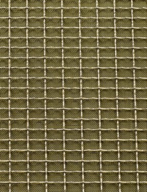 Crimped mesh 1X1 25 X 12.5 SS3042.5 SQUAREBRASSmesh 1