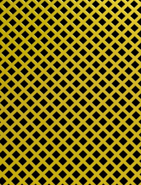 Lattice Gold anodised 1X.665m with no backing mesh cut to size 1
