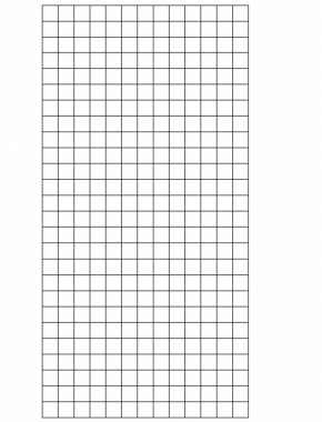 welded mesh panel GALFAN 3X3 10G 3.25ft x 6.5ft
