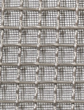 Crimped mesh 1X1 12.5 X 12.5 SS3042.5 SQUAREBLACKmesh 0