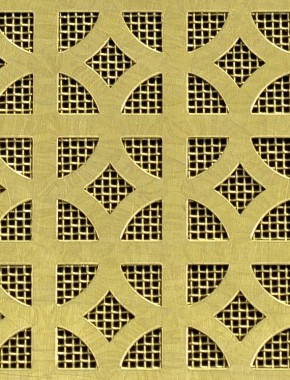 Ockley brass 2 X 1m with brass backing mesh