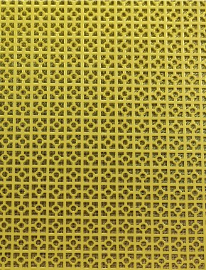 Moroccan Gold anodised 2 X 1m with brass backing mesh 1