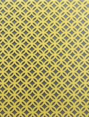 Inner Circle Gold anodised 1X1m with stainless backing mesh 1