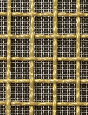 Crimped mesh 2 X 1 12.5 X 12.5 BRASS2.5 SQUARESTAINLESS STEELmesh 0