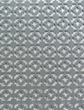 Iden pewter 1X1m with black backing mesh cut to size 1