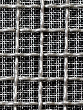 Crimped mesh 2 X 1 12.5 X 12.5 SS3042.5 SQUARESTAINLESS STEELmesh cut to size 0