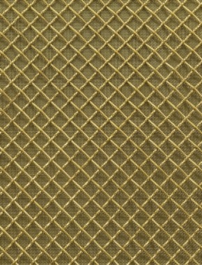 Crimped mesh 2 X 1 12.5 X 12.5 BRASS2.5 DIAMONDBRASSmesh 1