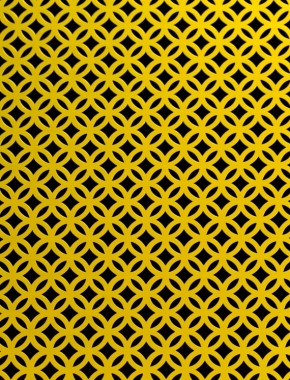 Inner Circle Gold anodised 1X.665m with no backing mesh 1