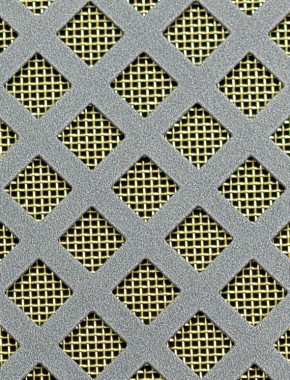 Lattice pewter 2 X 1m with brass backing mesh 0