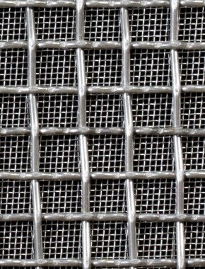 Crimped mesh 2 X 1 10X10 SS3042.3 SQUARESTAINLESS STEELmesh 0