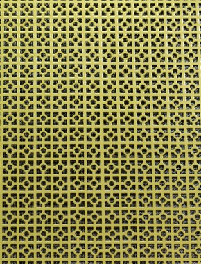 Moroccan Gold anodised 2 X 1m with stainless backing mesh 1