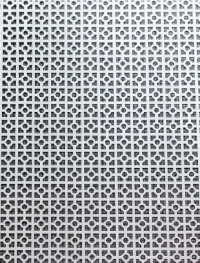 Moroccan Silver anodised 2 X 1m with stainless backing mesh 1