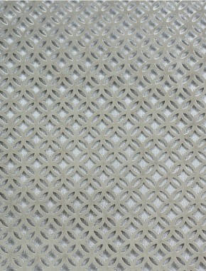 Inner Circle stainless 1X.665m with black backing mesh 1