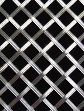 Hand Made Decorative 13mm ap4.7mm reededsquarealuminiumnobacking