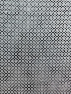 Fancy club pewter 1X.665m with stainless backing mesh 1