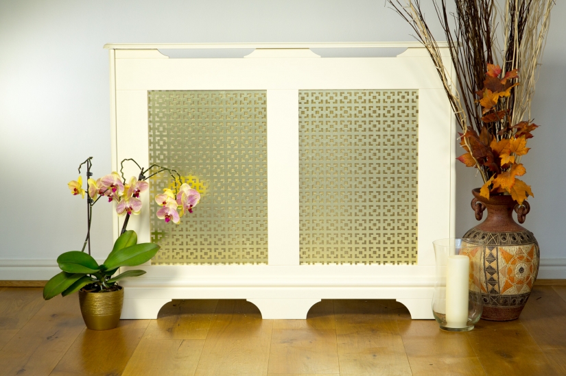 Dymchurch Gold anodised 2 X 1m with brass backing mesh 3