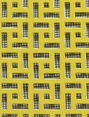 Maidstone Gold anodised 2 X 1m with black backing mesh cut to size 0