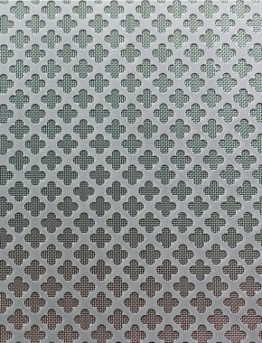 Large Club pewter 1X.665m with stainless backing mesh 1