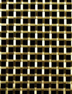 Hand Made Decorative 6mm ap3mm reededsquarebrassnobacking