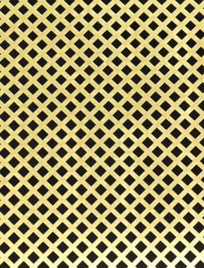 Lattice brass 2 X 1m with no backing mesh cut to size 1