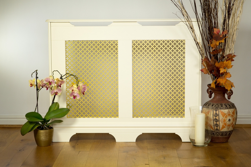 Fancy Cross Gold anodised 2 X 1m with no backing mesh 3