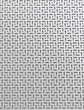 Maidstone Silver anodised 1X1m with black backing mesh 1