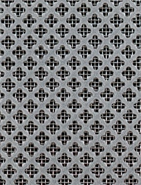 Fancy club pewter 1X.665m with stainless backing mesh