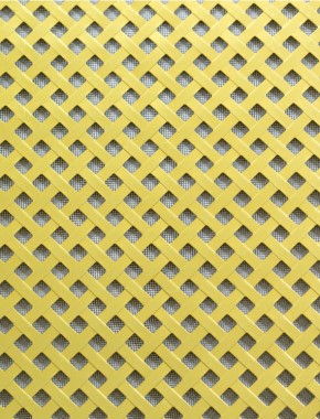 Rye Gold anodised 1X1m with black backing mesh 1