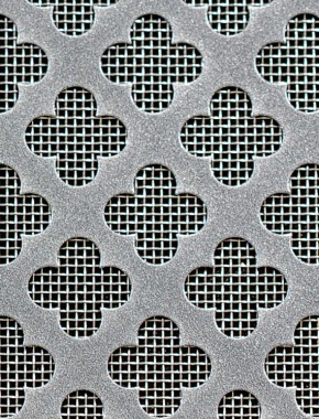 Large Club pewter 1X.665m with stainless backing mesh 0