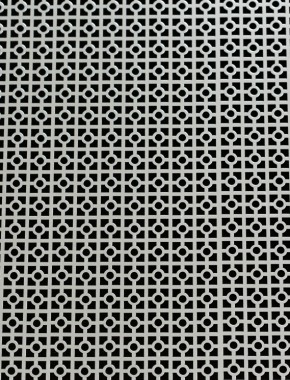 Moroccan Silver anodised 1X1m with no backing mesh 1
